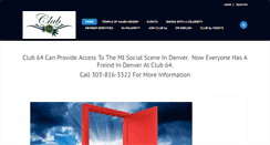 Desktop Screenshot of club64colorado.com