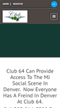 Mobile Screenshot of club64colorado.com